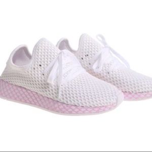 womens adidas netted trainers